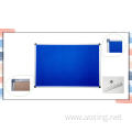 Wall hang noticeboard Felt board Aluminium frame board